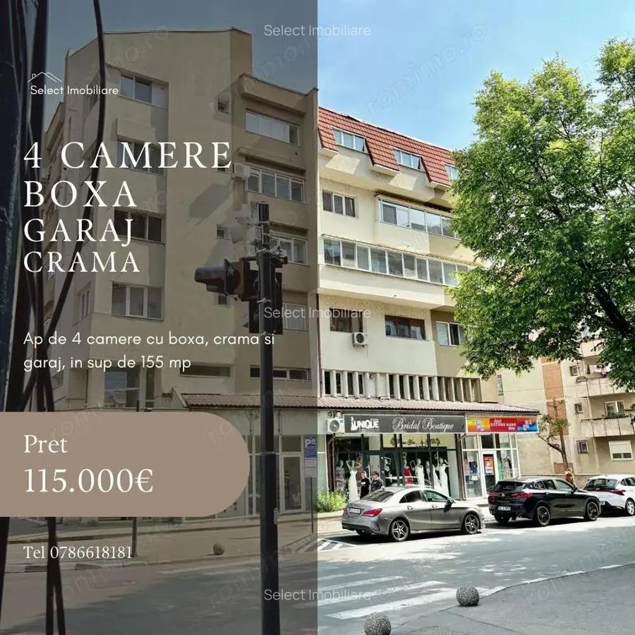 Apartament 4 camere Ultracentral, Garaj propriu, Boxa - 1