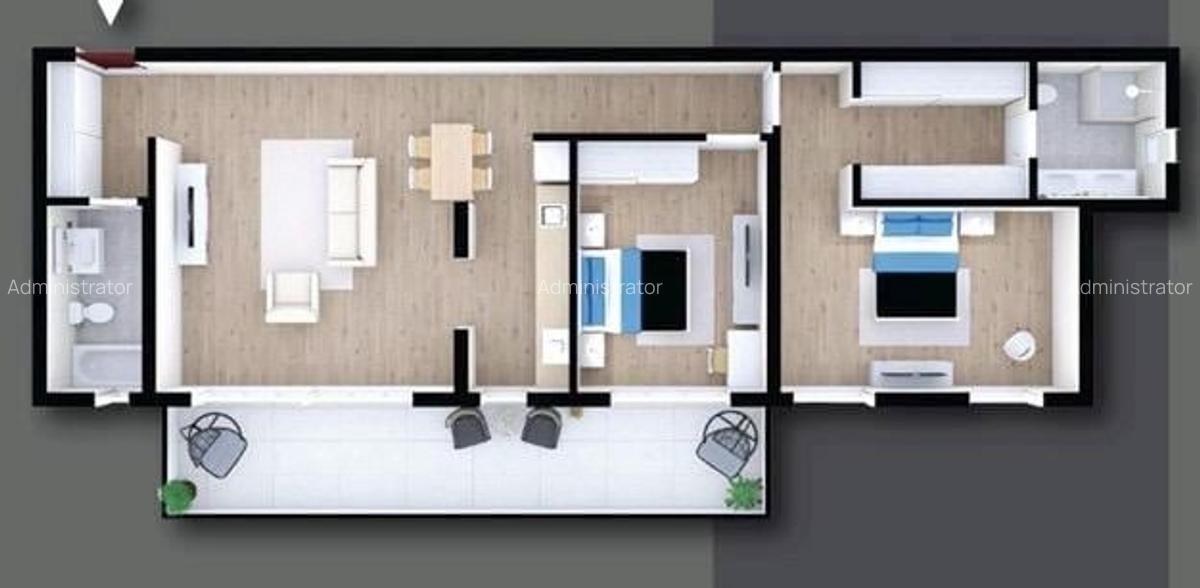 Iancu Nicolae vanzare apartament de lux 3 camere constructie noua 2024 - 12