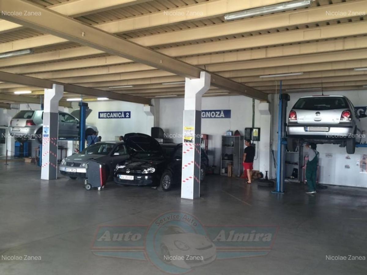 Service Auto Complet Utilat 550 mp hala + 1.000 mp parcare Stradal Pantelimon IF - 8