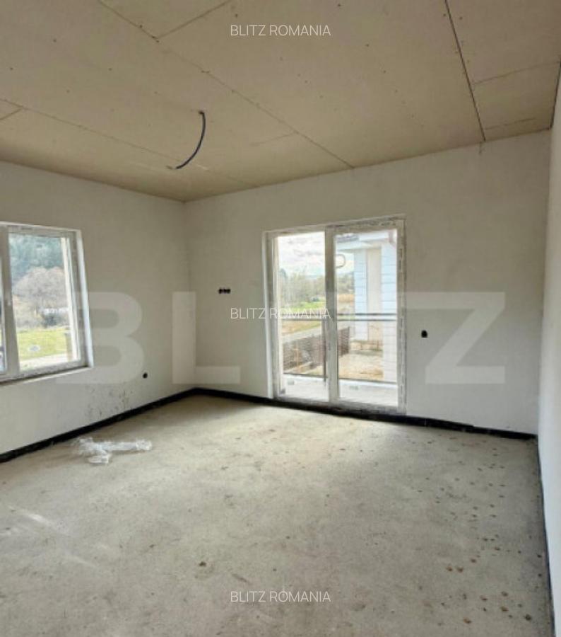 Casa individuala 109 mp utili, 400 mp teren, semifinisata, z - 10