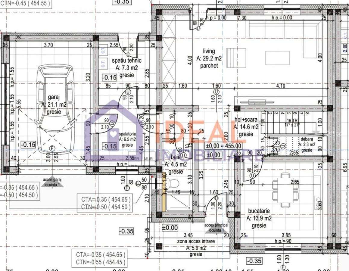 Casa Individuala LA CHEIE cu garaj si 341 mp teren, in Calea Cisnadiei - 3