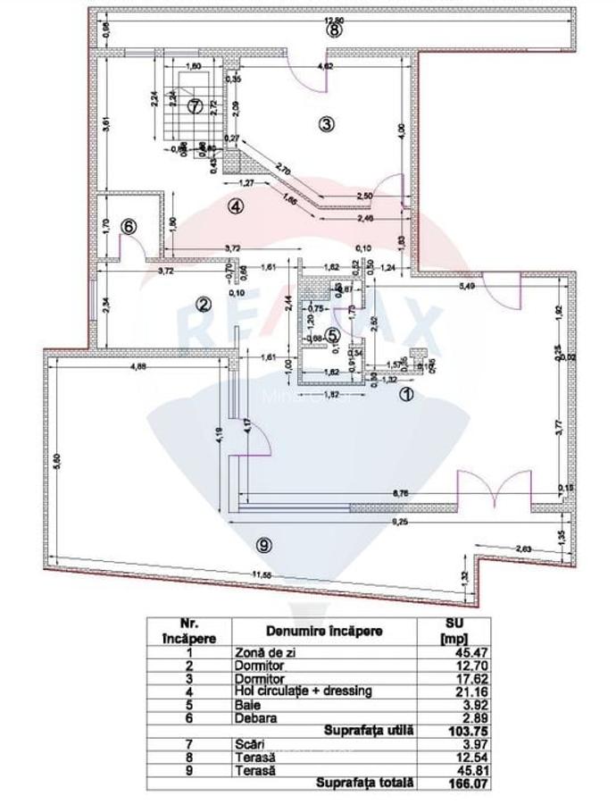 Apartament duplex penthouse de vanzare Damaroaia - Petrom City - 12