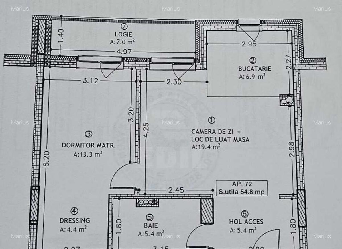 Apartament cu 2 camere, zona Vivo - 12