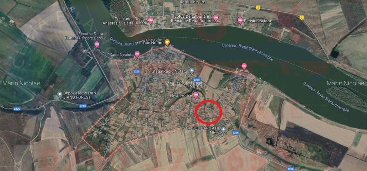 ID 7865 Teren INTRAVILAN Comuna NUFARU - 1