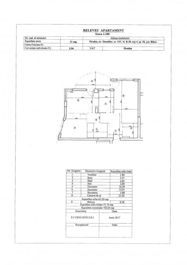 Apartament cu 3 camere decomandat în Decebal - 4