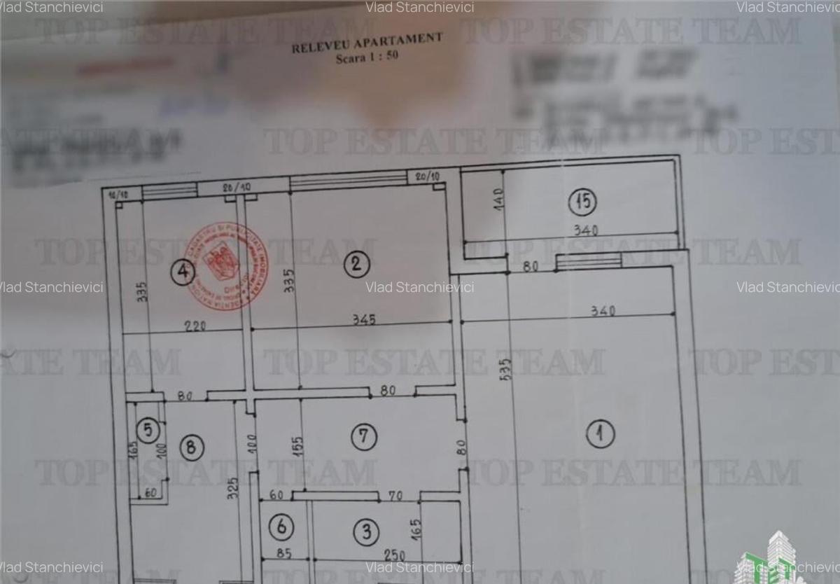 Apartament 2 camere, 60.39mp in proces de renovare, la 4 min - 18