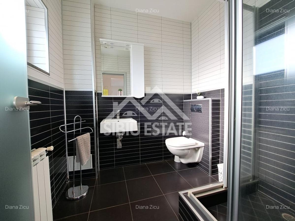 Casa moderna cu 4 garaje si teren mare, Sibiu Sura Mica - 12