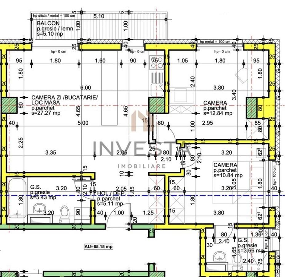 Apartament 3 camere Mărăști - clădire nZEB -  localizare Premium - 2