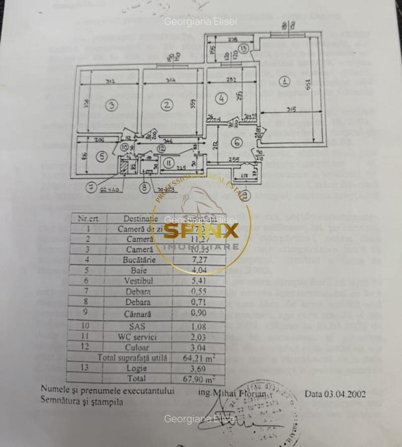 Apartament 3 Camere decomandat, centrala termica - Metrou Dristor - 13