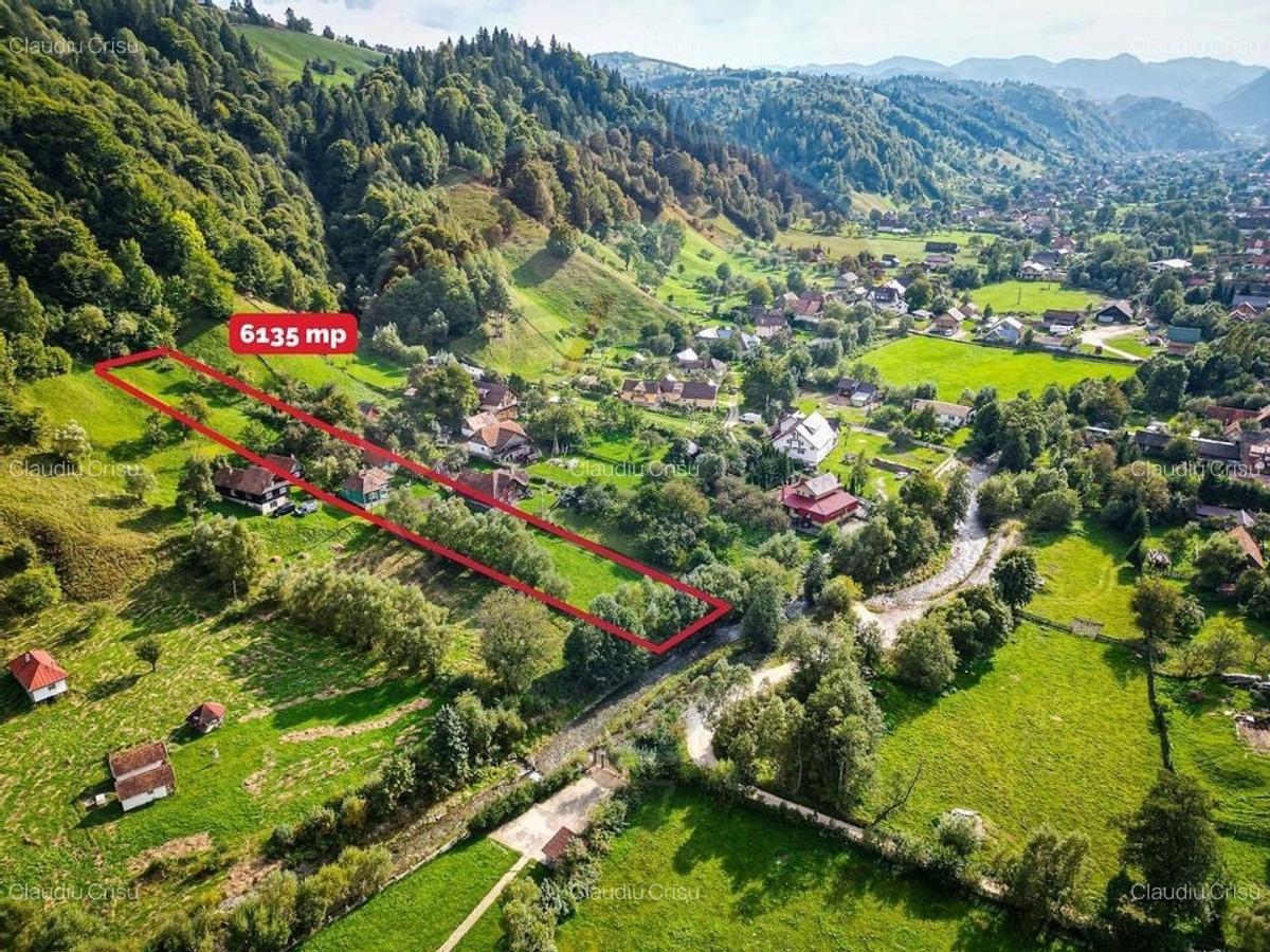 Teren 6,135mp Moieciu de Jos / Strada Principala - 1