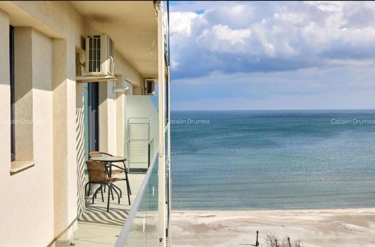 Vând apartament 2 camere cu VEDERE LA MARE – prima linie, doar 20 m de plajă! - 11