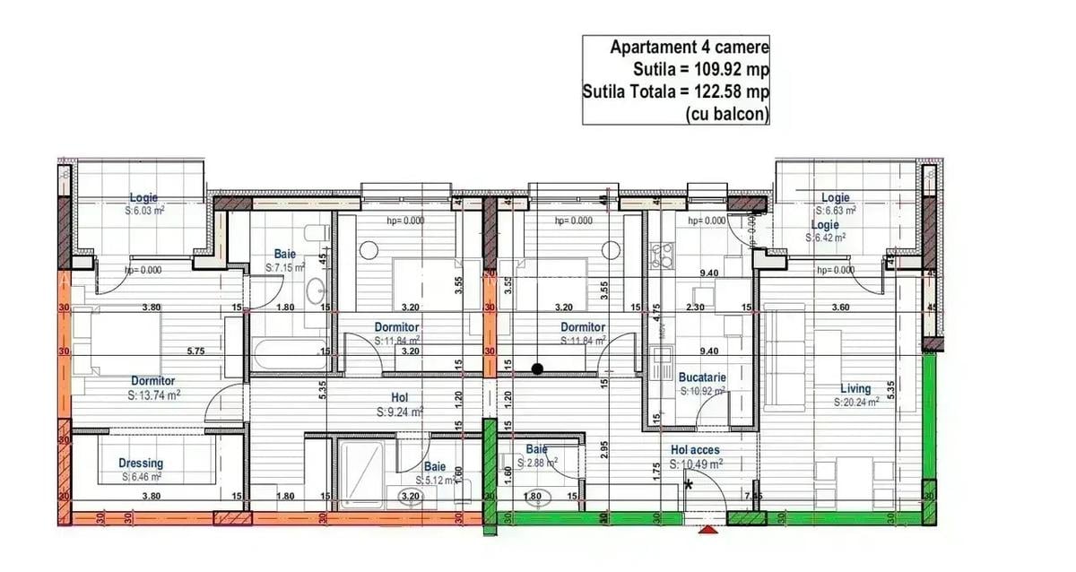 4 camere | 1 Decembrie 1918 |15 min metrou | IULIE 2026 - 4