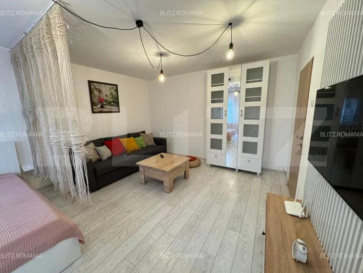 Garsoniera de inchiriat, 43 mp, zona 1 Mai - 2