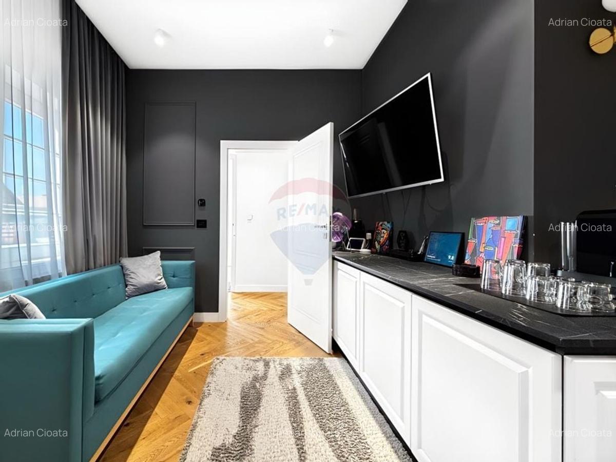 Vedere directa spre Piata Unirii, finisaje lux, apart. chirie, 97.6 mp - 8