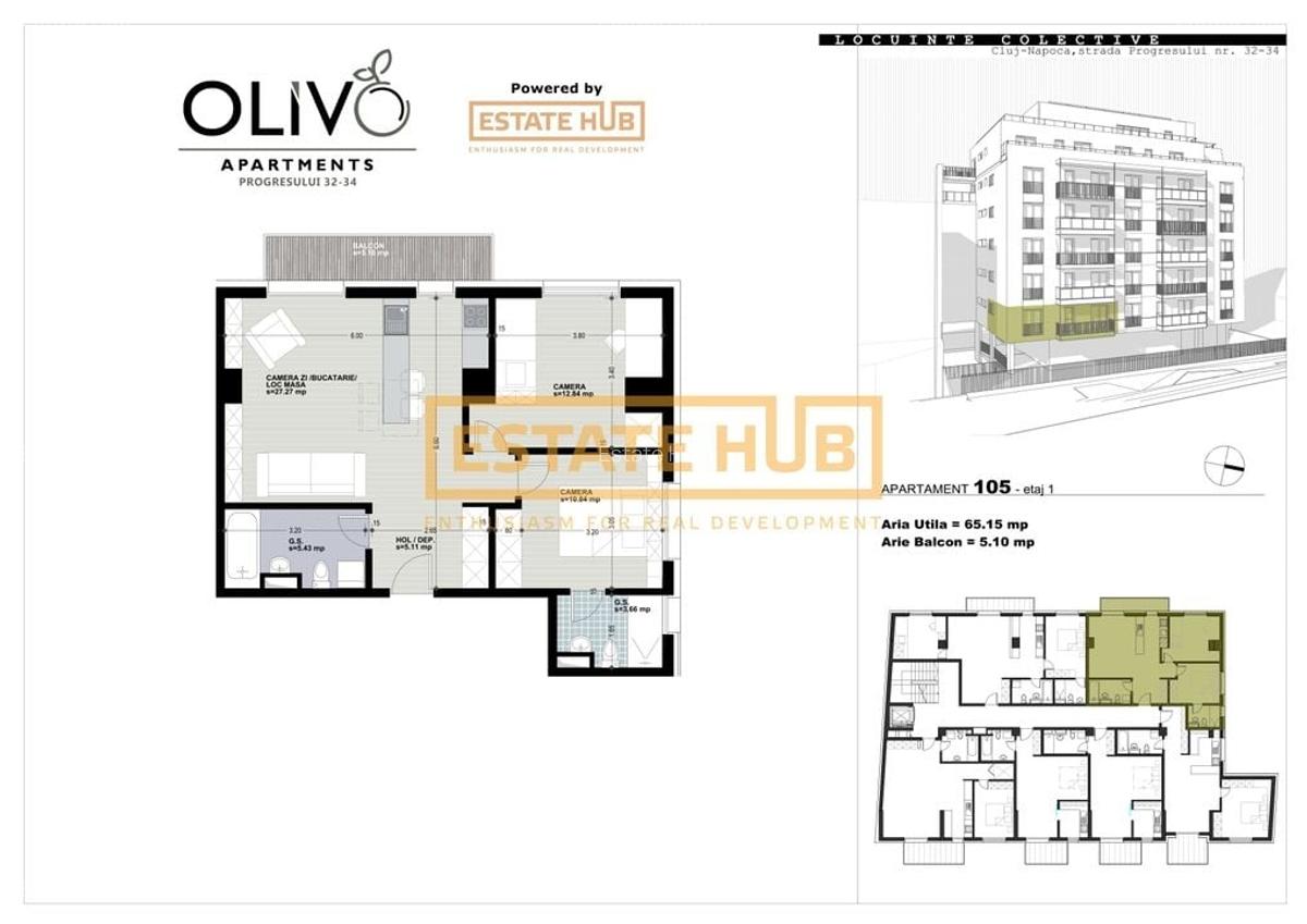 Apartament cu 3 camere la câteva minute de viitorul Parc Est - 5