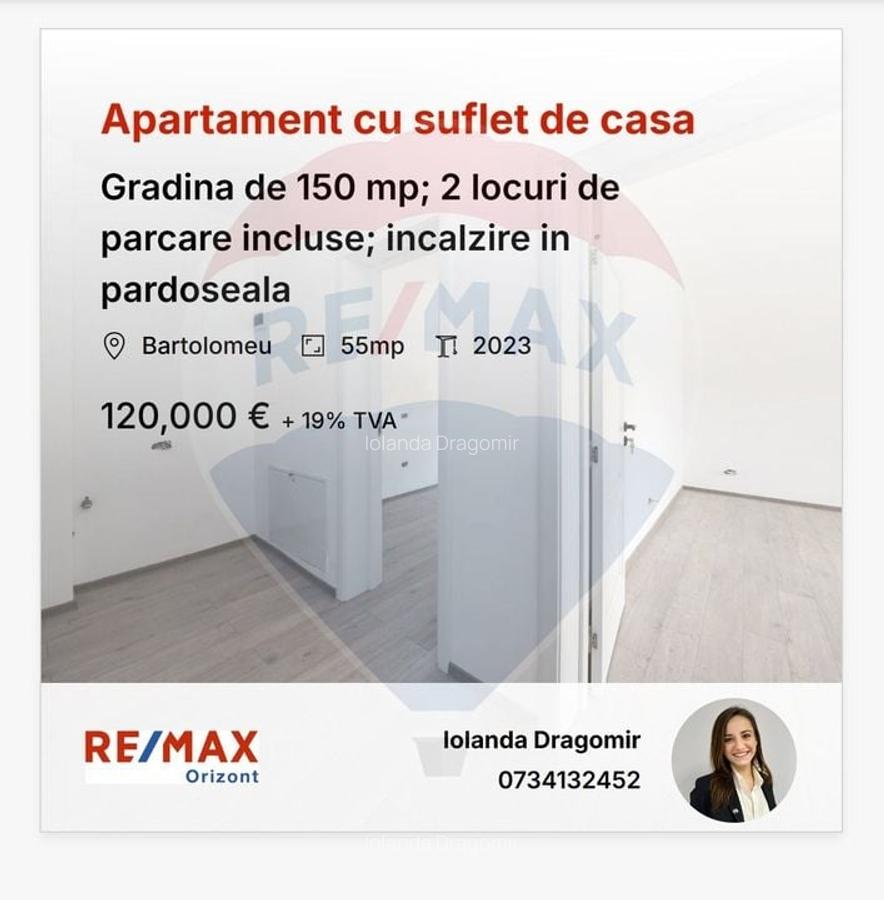 Apartament cu 2 camere decomandat în Bartolomeu - 9