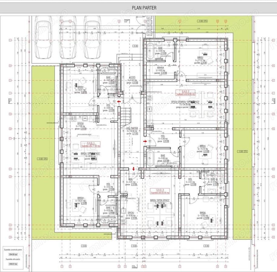 Inchiriere SAD Timisoara Nord 63 mp utili, constructie noua - 9