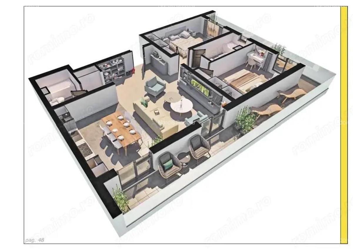 ULTIMELE 2 Penthouse-uri 87 mp zona Torontalului !!! COMISON 0 - 3