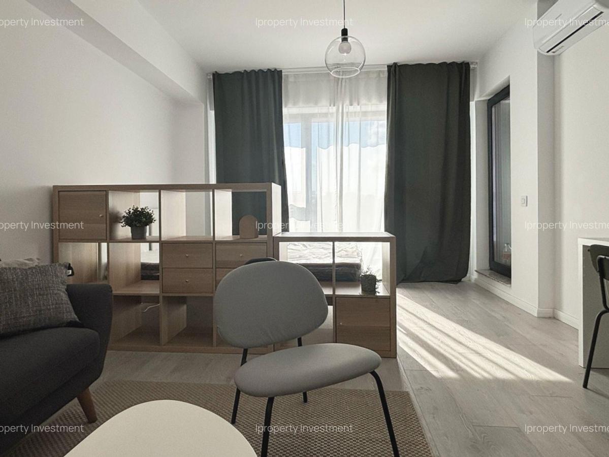 Garsoniera moderna cu logie | 39 mp utili | Prima inchiriere | Novum Viilor - 1