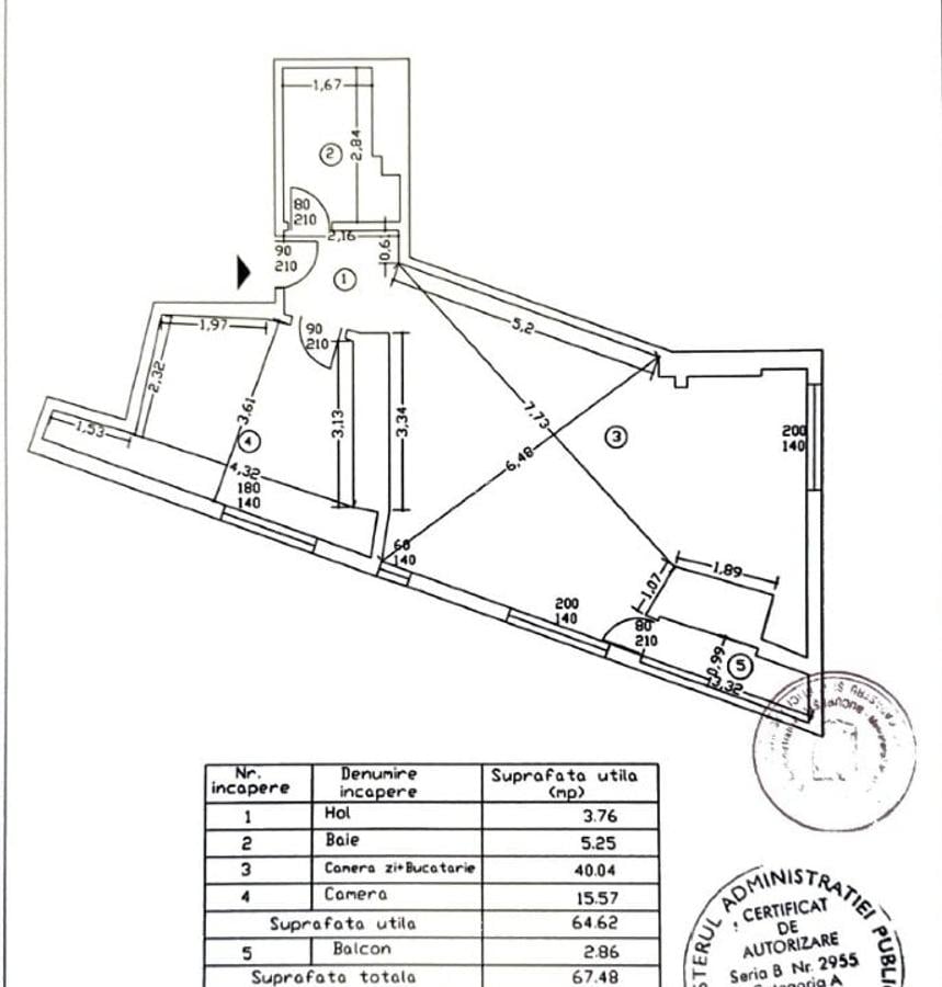 64 m2 spatios, cu vedere panoramica spre rasarit si lumina soarelui de dimineata - 15 64 m2 spatios, cu vedere panoramica spre rasarit si lumina soarelui de dimineata - 15