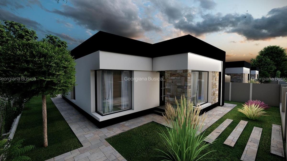 Casa individuala || 4 camere 2 bai || teren 371 mp - 4