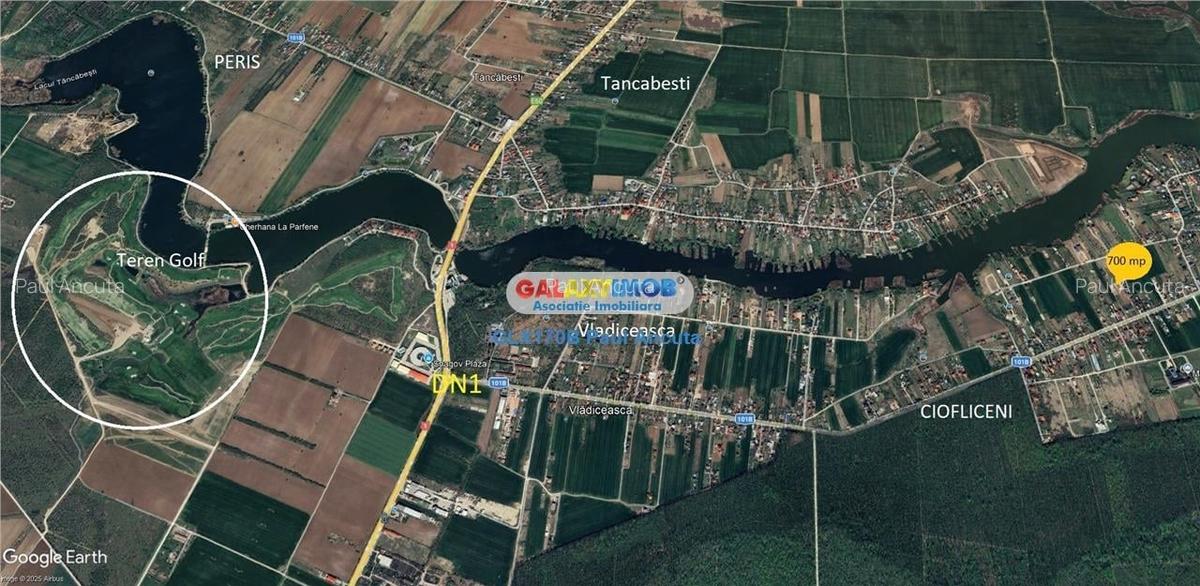 Teren 700 mp Snagov Ciofliceni la str Stefan cel Mare - 3