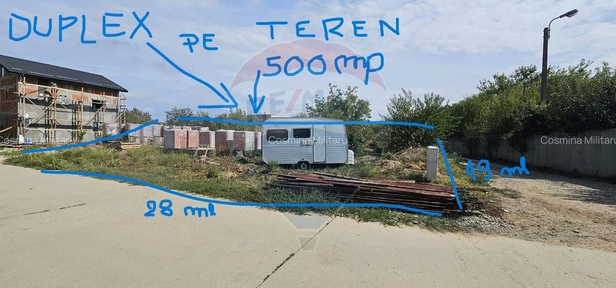 Teren 500mp de vanzare Balotesti Str Arinului OPTIUNE INVESTITTIE - 5