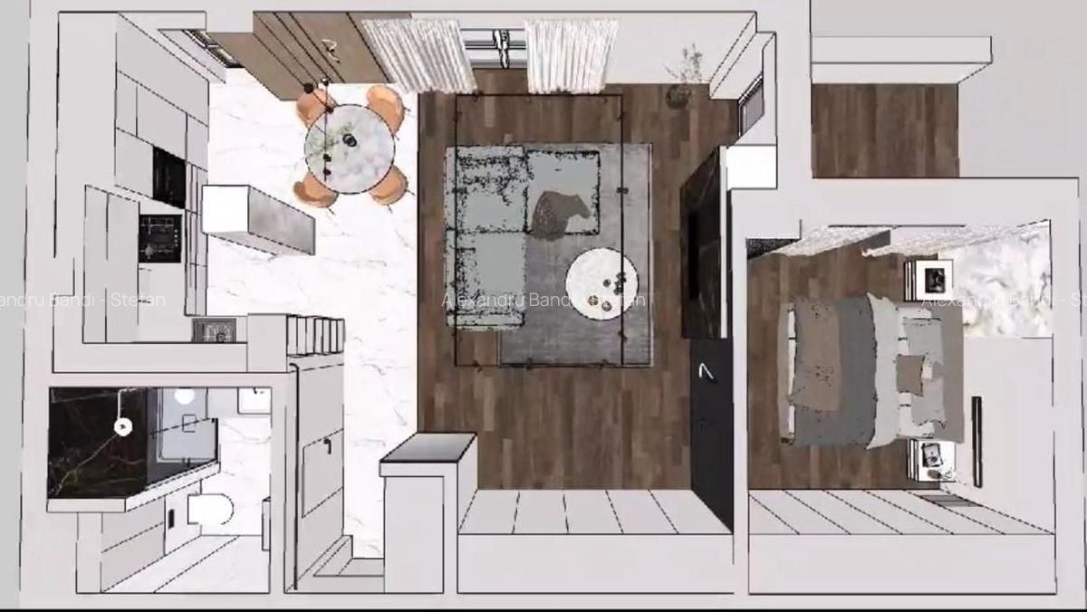 Apartament+loc de parcare subteran inclus in pret! comision0% - 8
