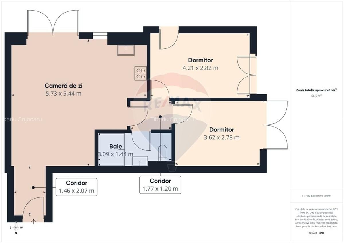 Apartament cu 3 camere de inchiriat in zona Dristor - 18