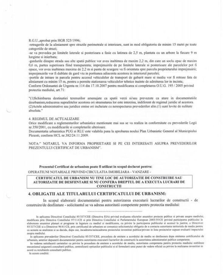 Ploiesti zona Parc Vest - 2 ha intravilan, D-66ml - 7 euro/m - 3