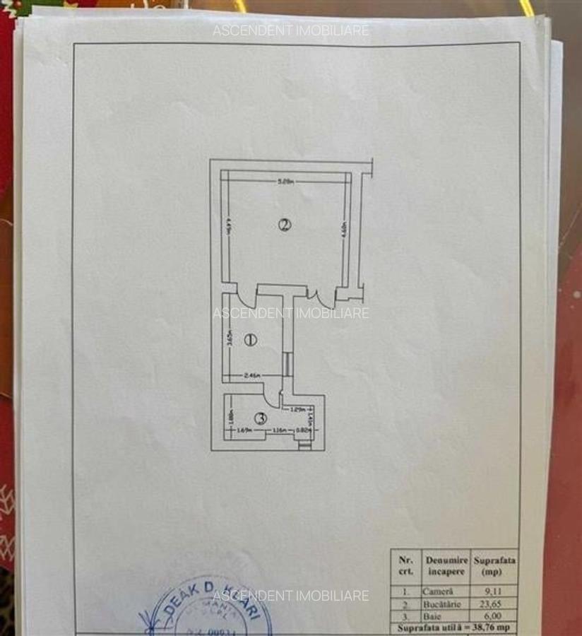 Apartament cu 2 camere decomandat în Central - 2