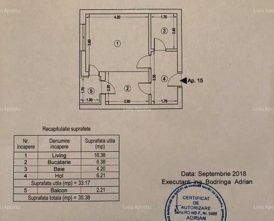Vanzare garsoniera 21Residence, Lujerului, mobilata, utilata - 8