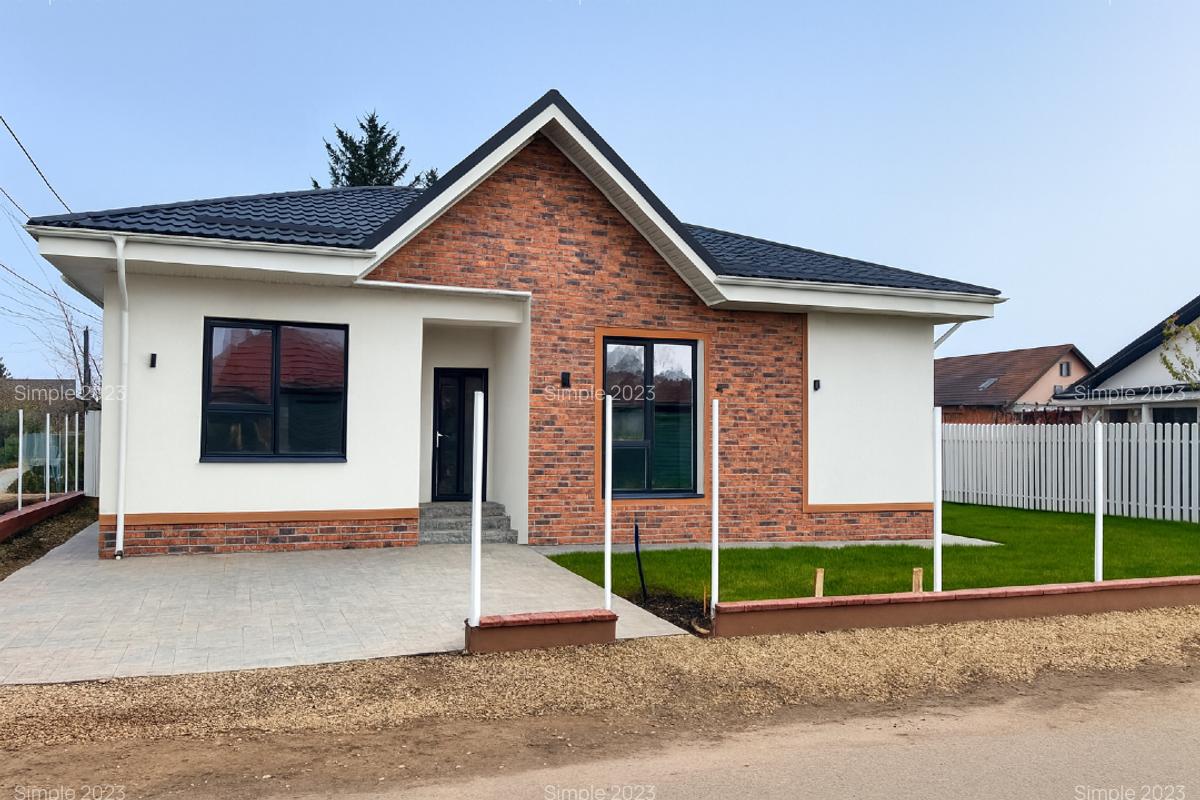 Casă parter 4 camere, acces asfalt + canalizare, apă, gaz, curent în Crevedia - 2