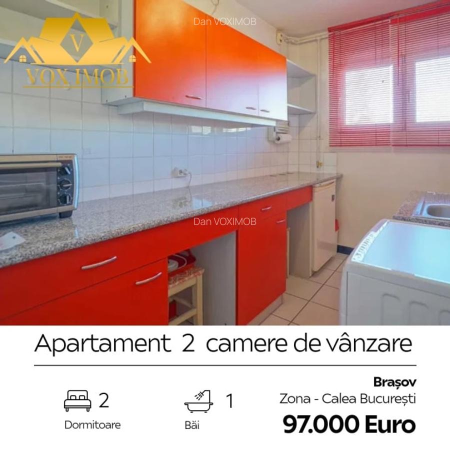 Apartament 2 camere de vanzare zona   Astra -  Calea Bucuresti - 6