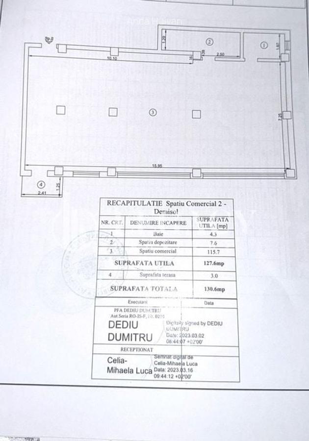 Spațiu comercial SU=127,60 mp, complex Garoafei Residence - 11