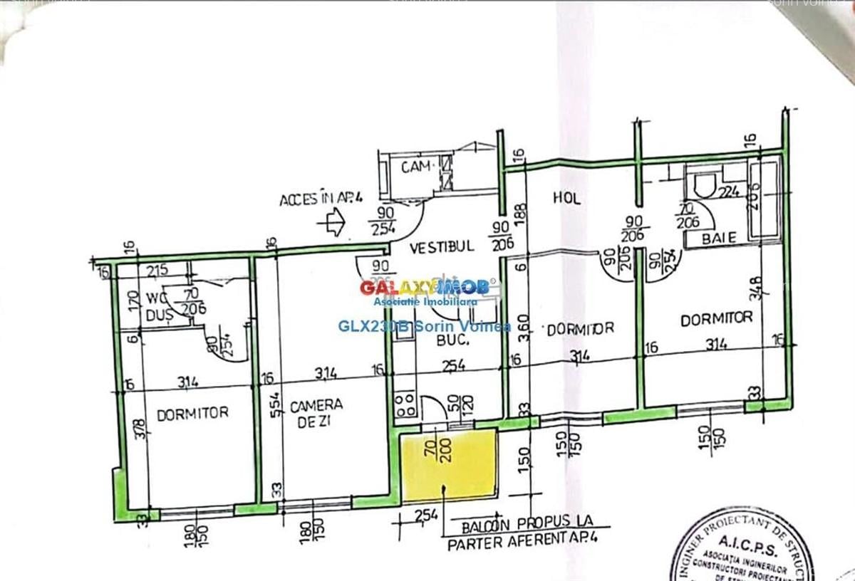 Apartament 4 camere Crangasi | centrala gaz | balcon | 10min. metrou - 12