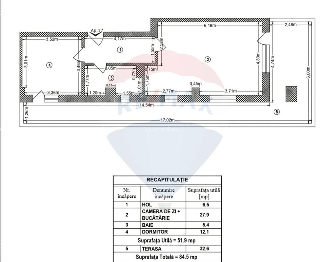 Vanzare apartament 2 camere Titan - 8