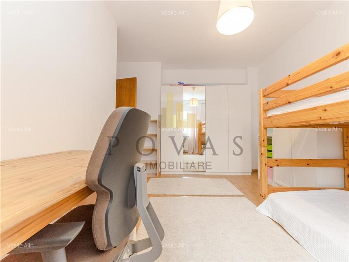 Apartament cu 3 camere semidecomandat, mobilat în Băneasa - 13