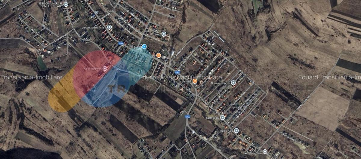 Teren Autorizat pentru Casa P+E - 1000 mp - Intrare Chinteni - 2