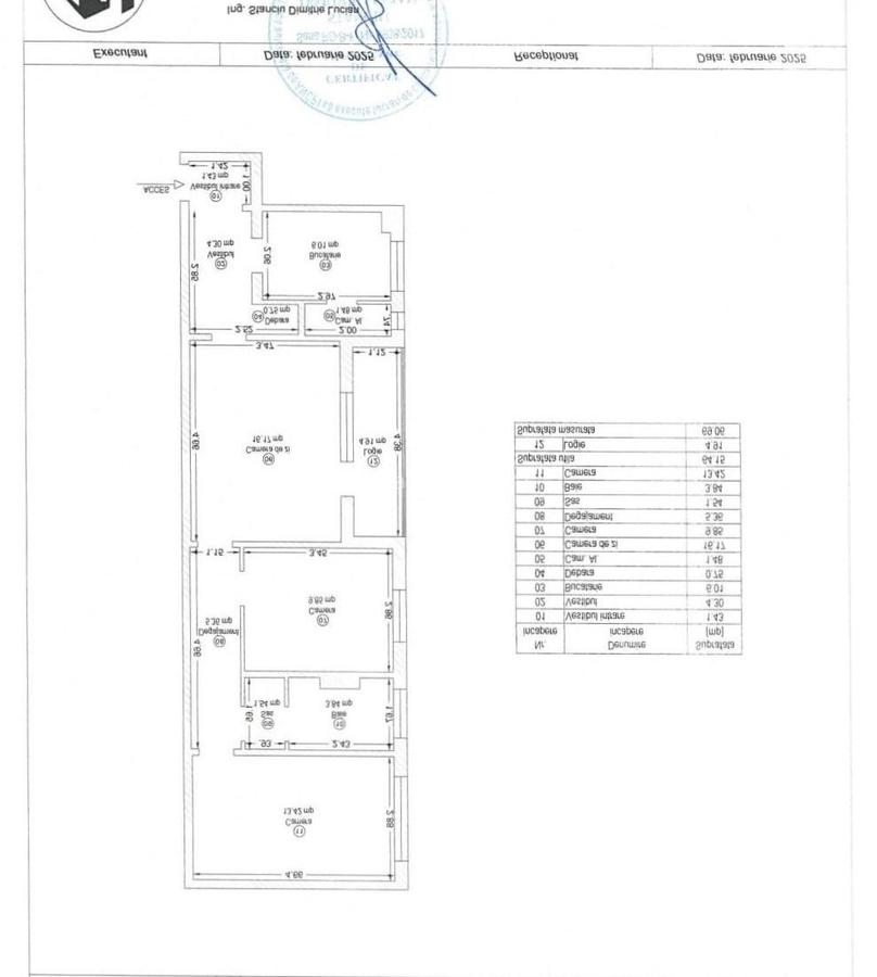 Apartament cu 3 camere semidecomandat, mobilat în Circumvalațiunii - 11