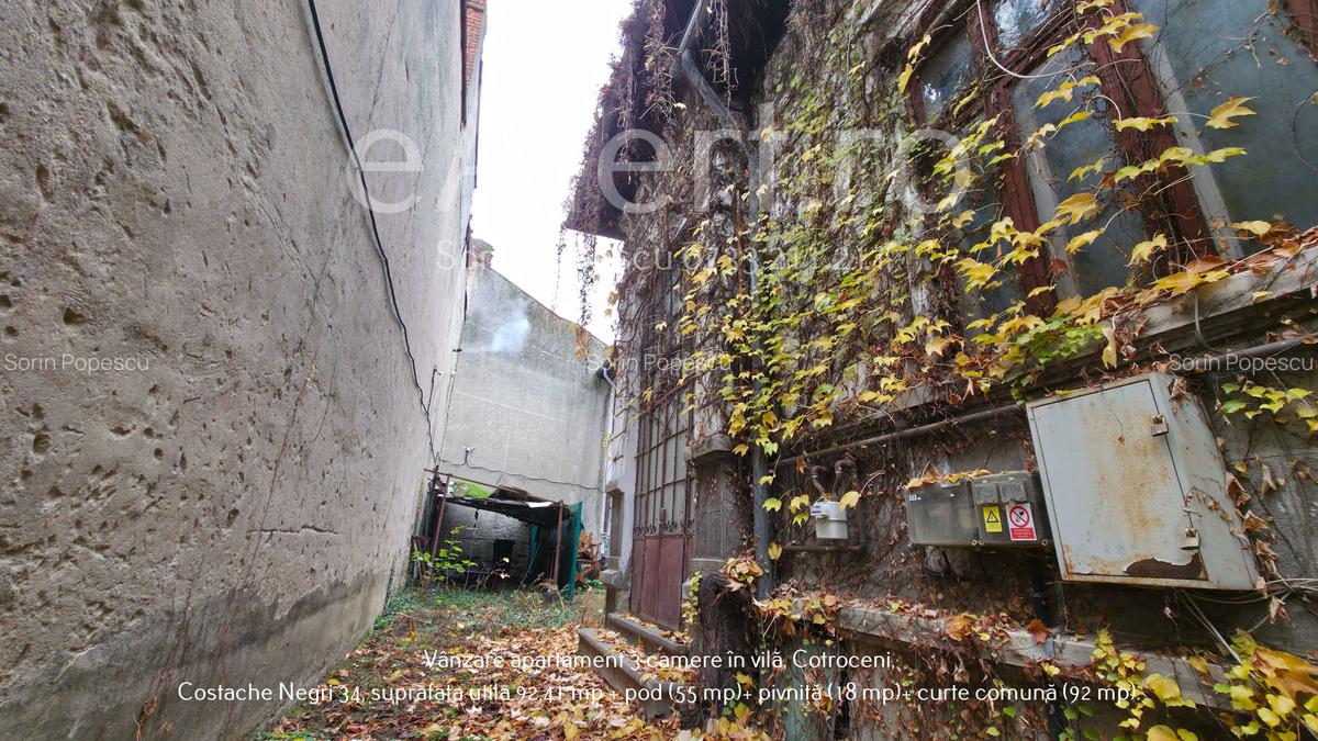 Apartament cu 3 camere în vilă, Cotroceni – Costache Negri 34 - 2