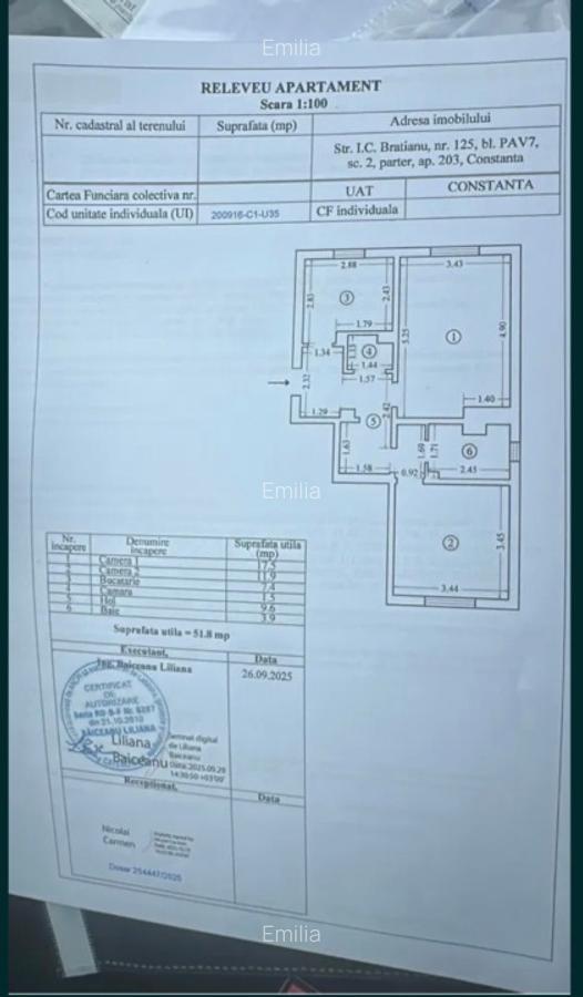 Vând apartament 2 camere - 5