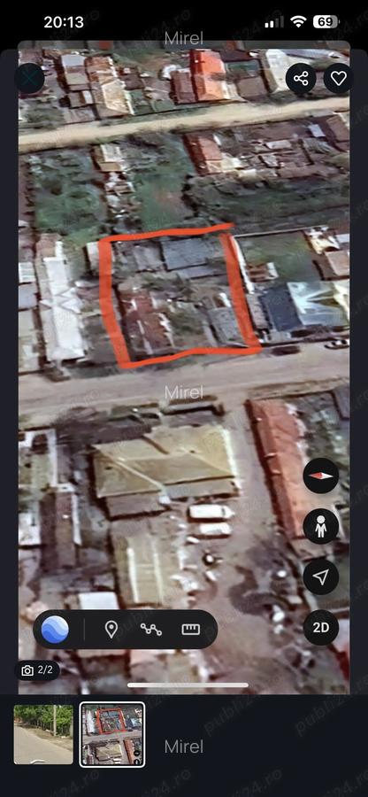 Vand teren cu casa batraneasca demolabila - 2