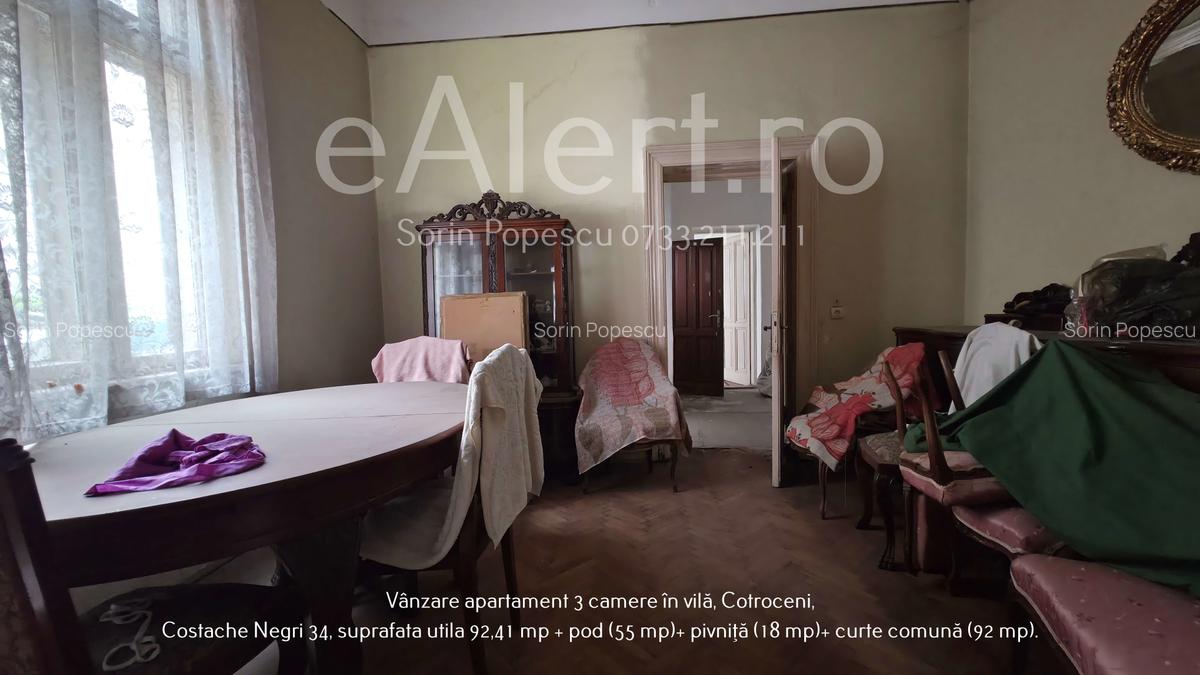Apartament cu 3 camere în vilă, Cotroceni – Costache Negri 34 - 27