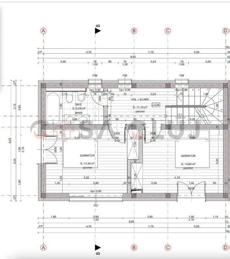 Casa tip Duplex, 4 camere, Someseni!! - 4