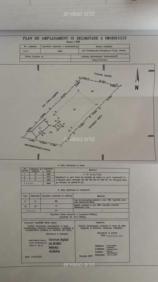 Casa traditionala la curte Lalosu, Portaresti VL - 1