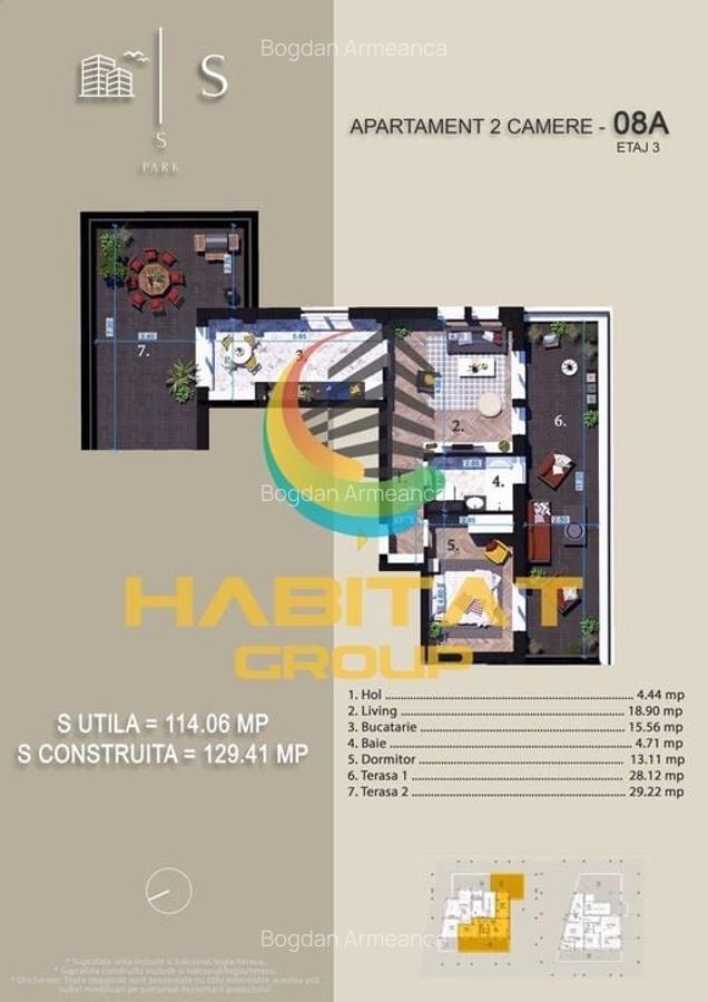 De vanzare, apartament cu 2 camere semidecomandat langa Parcul Teilor, Titan - 2