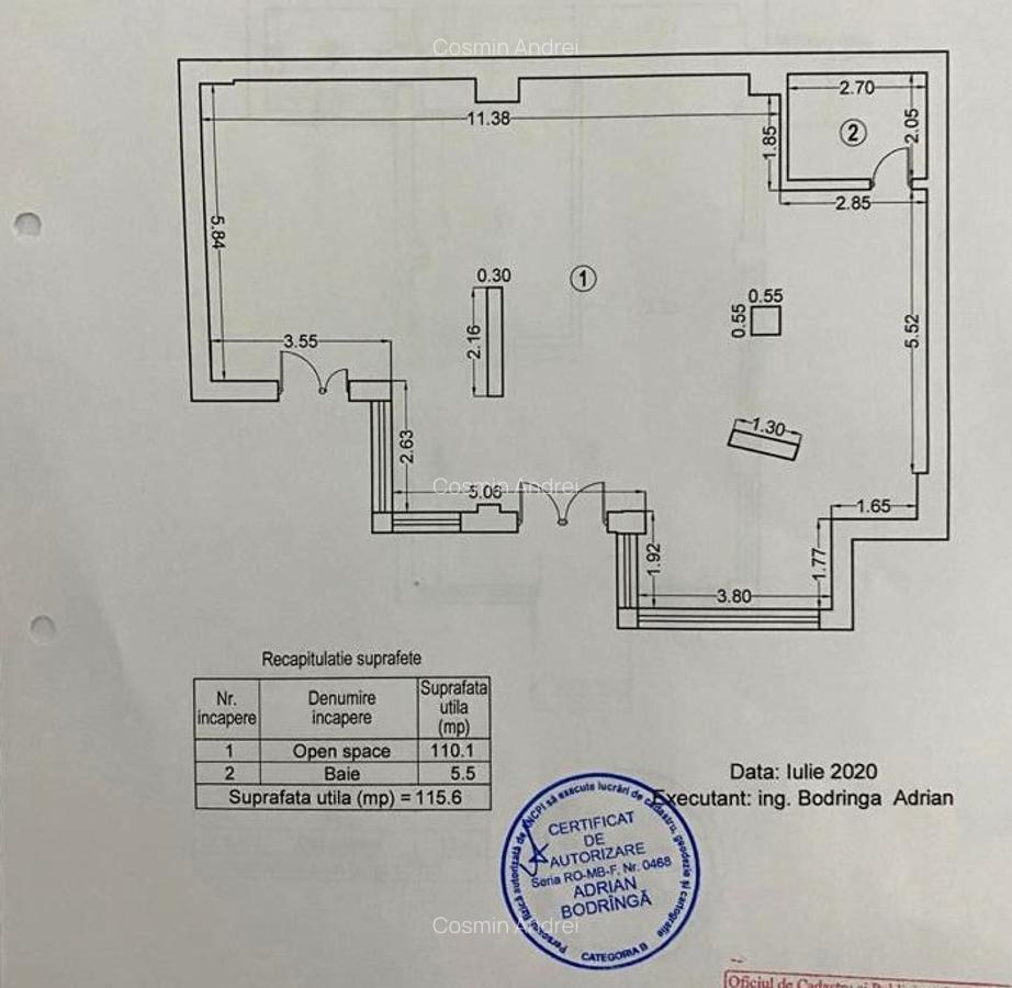 Spațiu comercial de închiriat – Militari / Uverturii / Apusului – 116 mp - 6