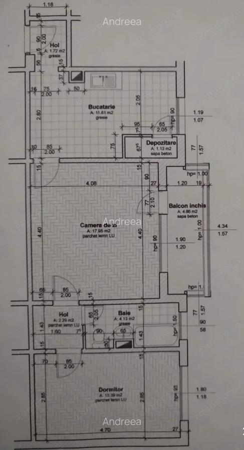 Apartament 2 camere centrala proprie Zona Sagului Ana Ipatescu - 15