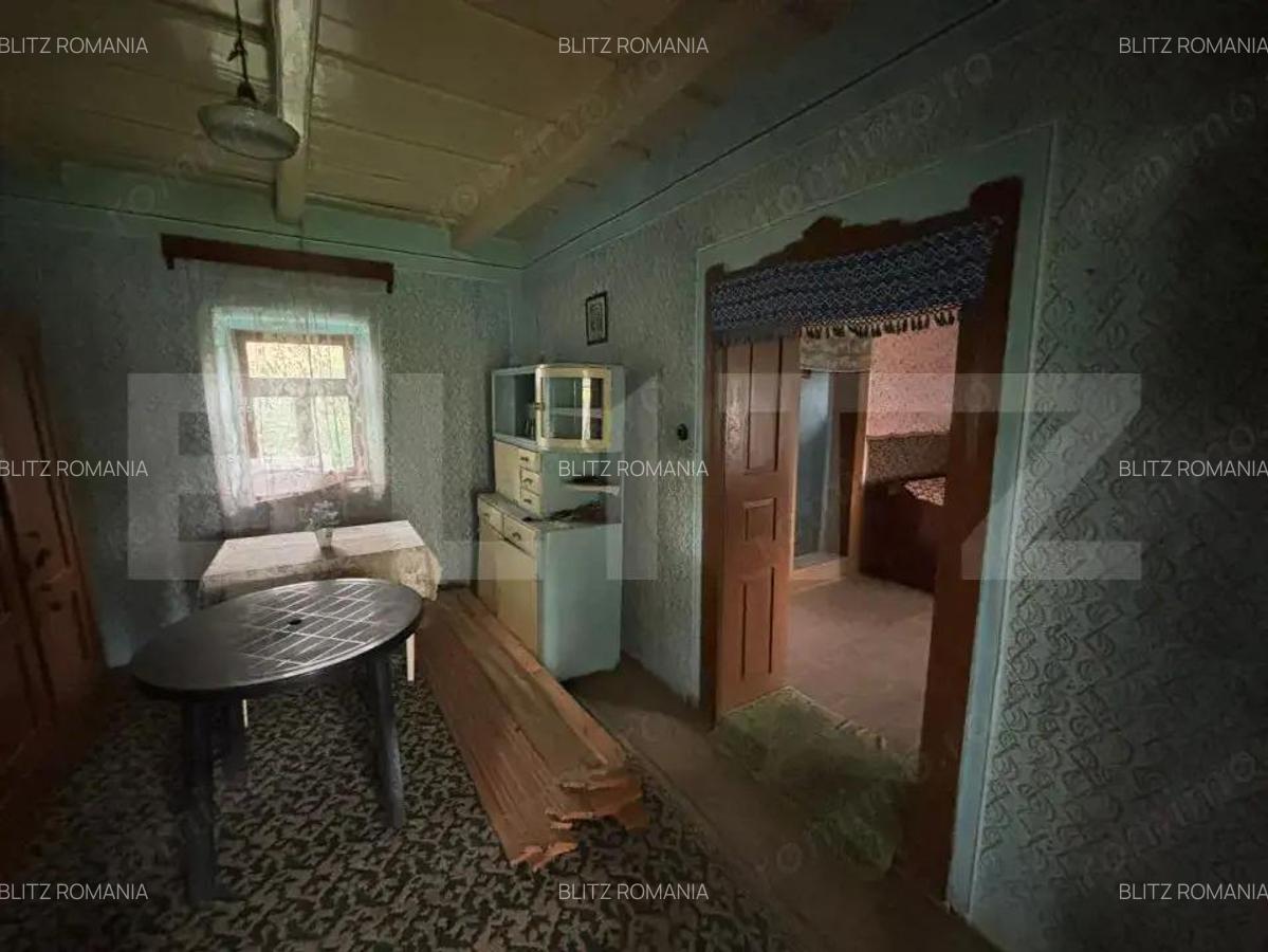 Casa de vanzare, cu 10 ari de gradina. - 2